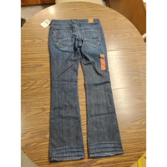 Lucky Brand Womens Jeans Lola Boot Midrise sz 28 Distressed - Picture 2 of 12